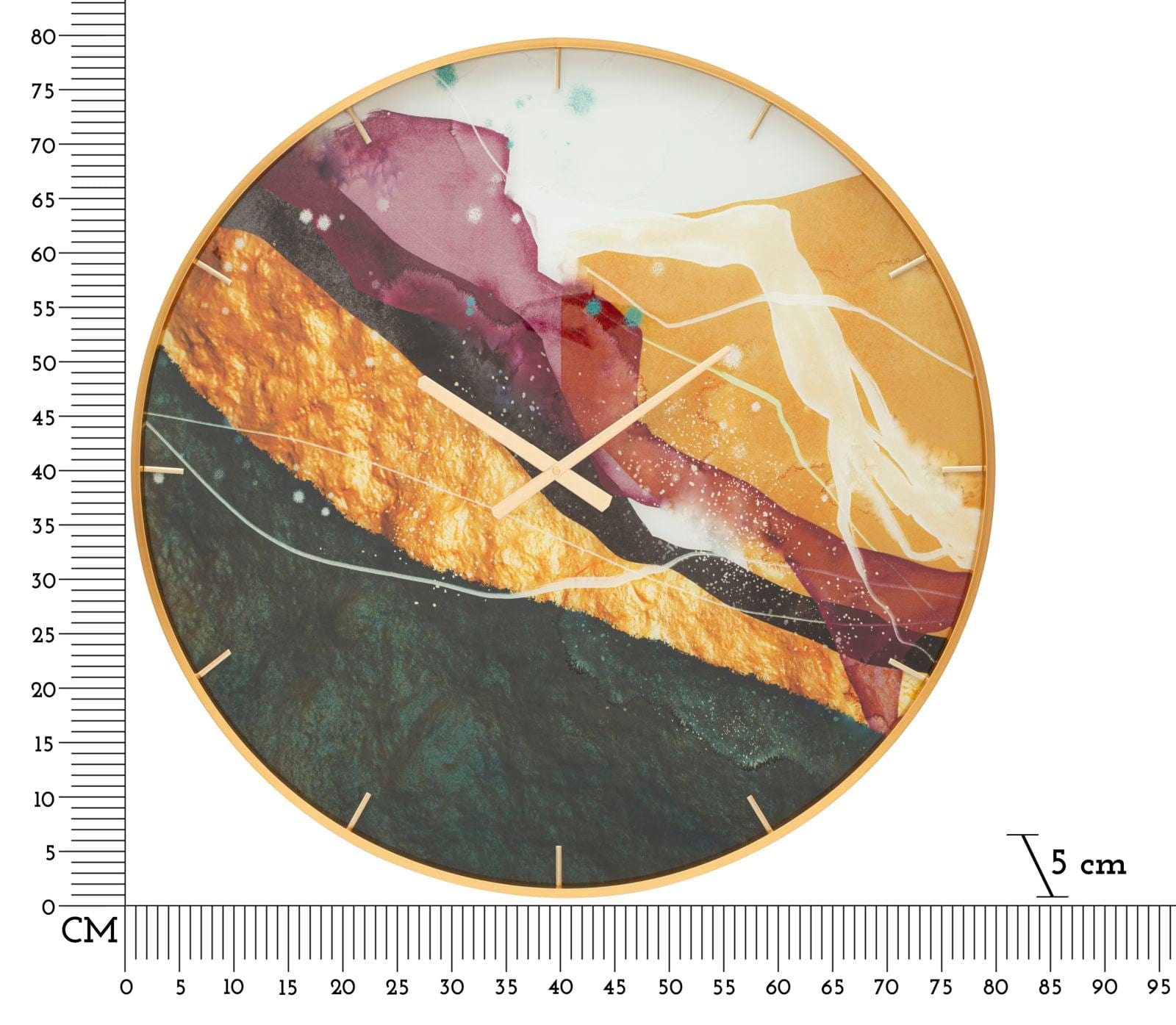 Orologio Glass Mity cm Ø 80x5 (4)