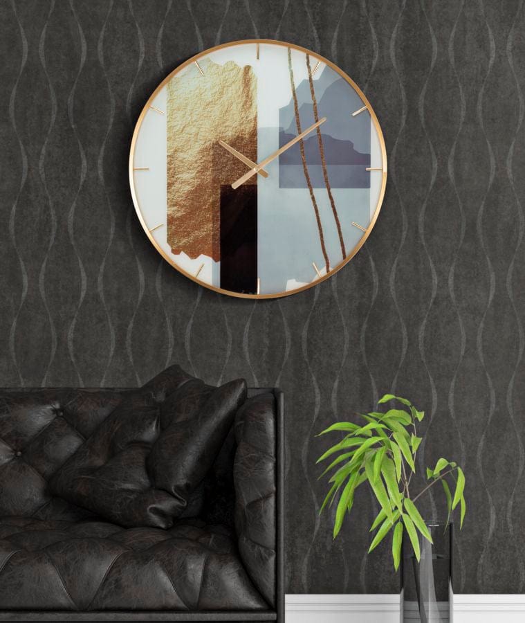 Orologio Glass Motif cm Ø 60x5 (4)