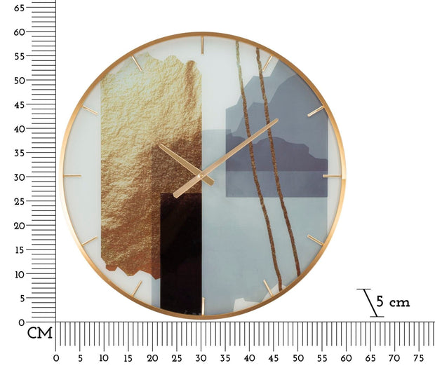 Orologio Glass Motif cm Ø 60x5 (5)