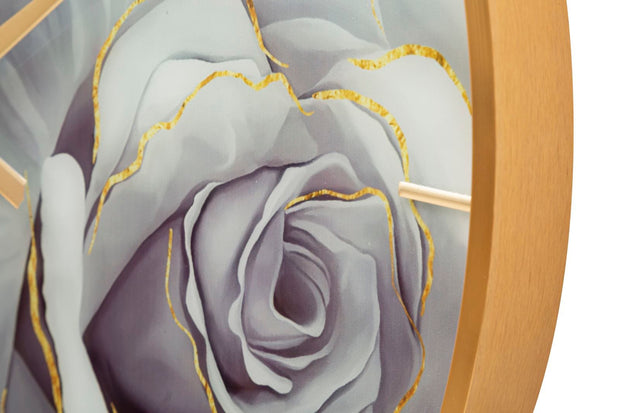 Orologio Glass Rose cm Ø 60x5 (2)