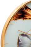 Orologio Glass Rose cm Ø 60x5 (3)
