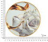 Orologio Glass Rose cm Ø 80x5 (5)