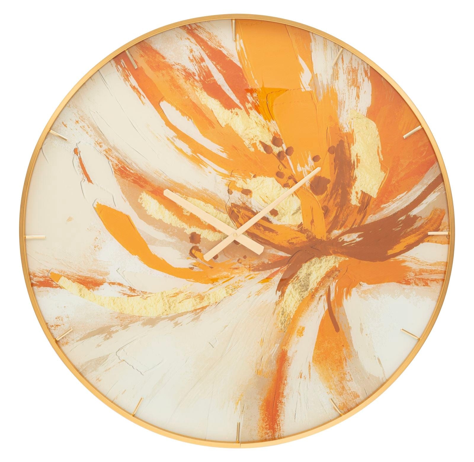 Orologio Glass Toply cm Ø 80x5