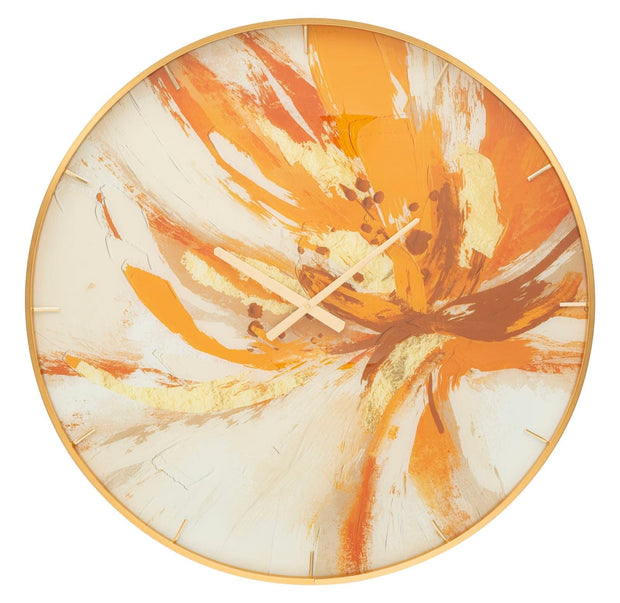 Orologio Glass Toply cm Ø 80x5