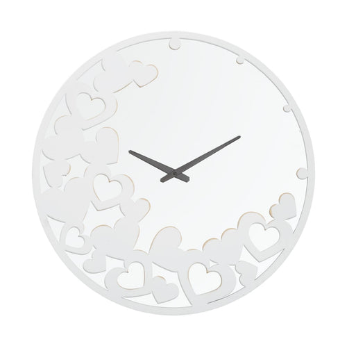 Orologio White Heart cm Ø 55x4 (1)