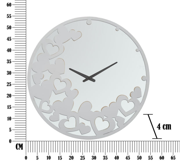 Orologio White Heart cm Ø 55x4 (5)