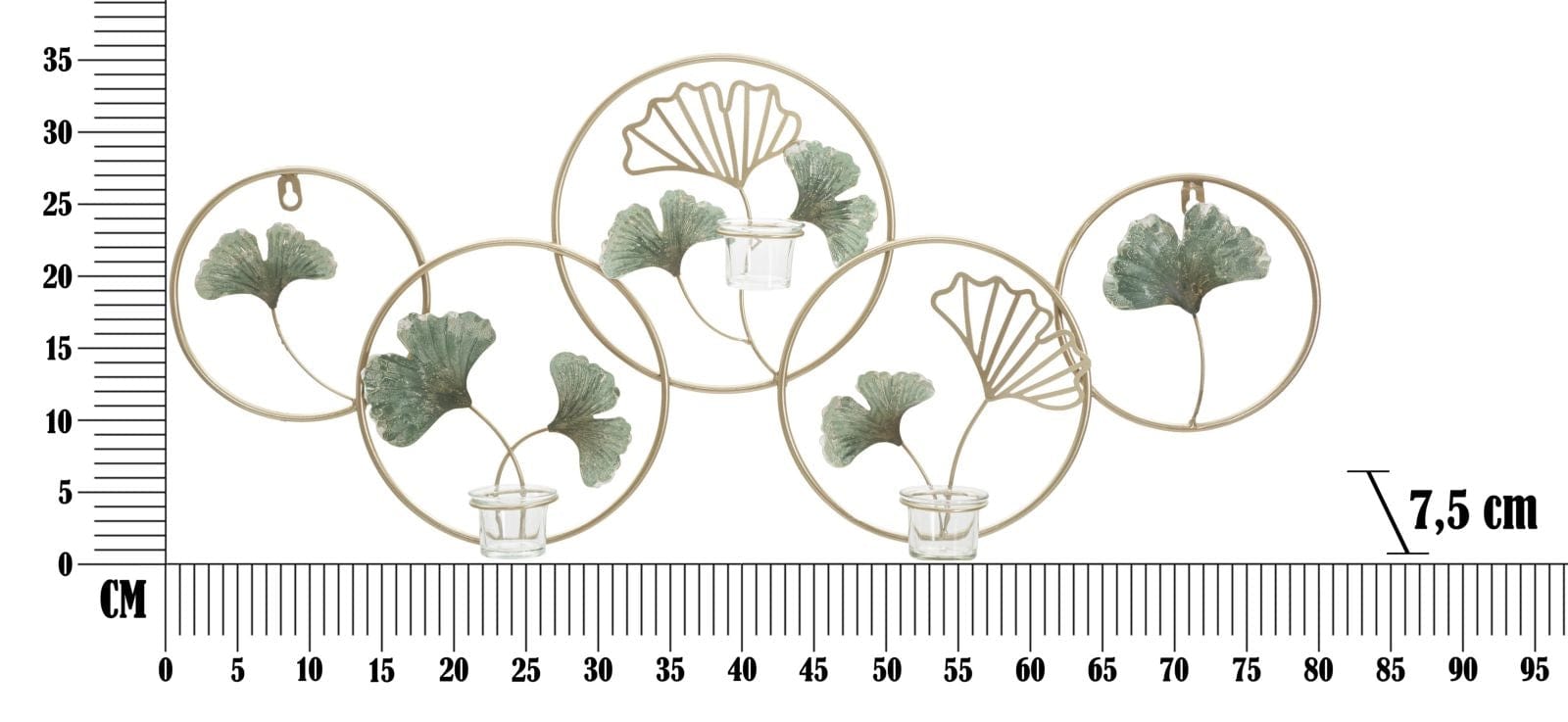 P/Cand Da Muro Greenery cm 80x7,5x35,5 (5)