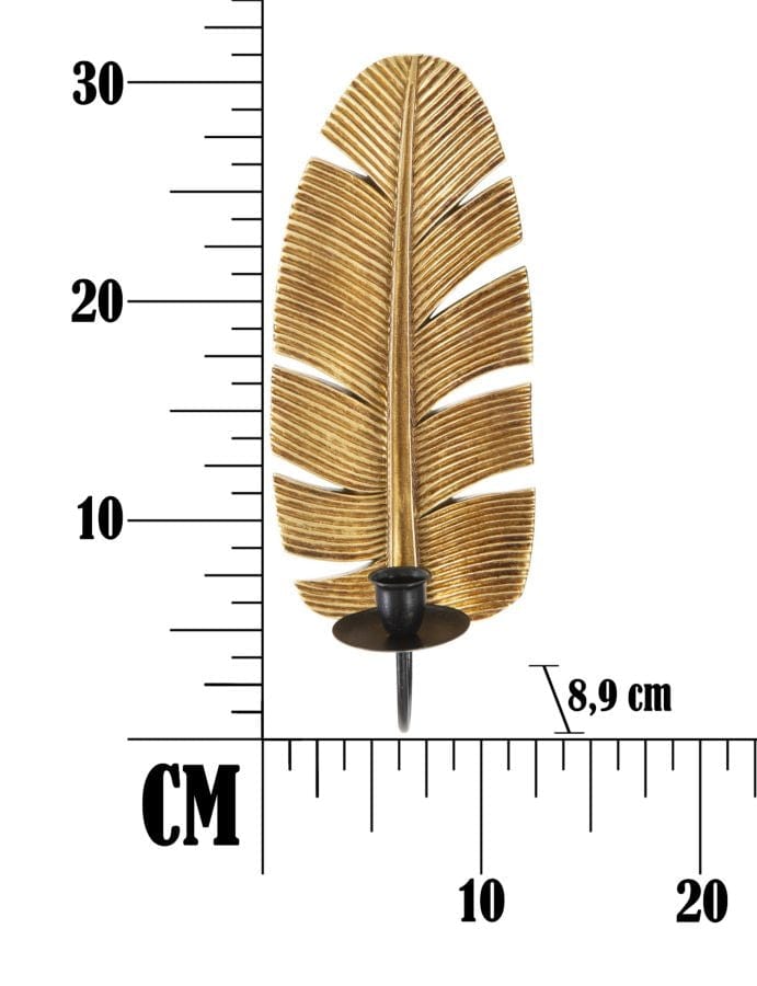 P/Cand Da Muro Leaf cm 12,8x8,9x31,2 (5)