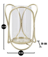 P/Cand Glox Gold cm Ø 16x21,5 (5)
