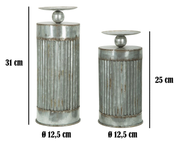 P/Cand Illinois Coppia cm Ø 12,5x31-12,5x25 (6)