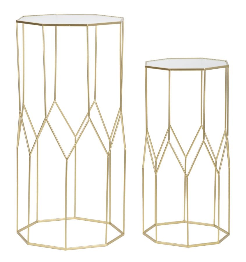 P/Telefono New Glass Coppia cm 50x46x100-40x37x80