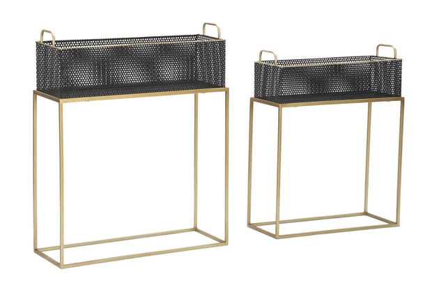 P/Vasi Fashion Ret. Coppia cm 60x23x73,5-51x20x64