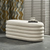 Halmar Panca con contenitore in tessuto Bliss Crema