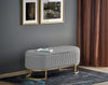Halmar Panca con contenitore in tessuto Harmony Bianco e Nero