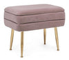 Bizzotto Panca con contenitore in velluto Pavlina Single Violetto