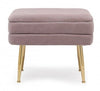 Bizzotto Panca con contenitore in velluto Pavlina Single Violetto