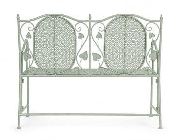 Bizzotto Panca da giardino Harriet Verde