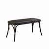 Panca in ecopelle Oliver Nero (1)