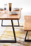 Bizzotto Panca in legno Artur Naturale