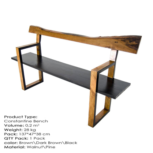 Panca in legno Constantine Piccola Multicolore (1)