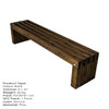 Panca in legno Delem Piccola Noce (3)