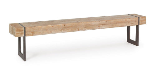 Bizzotto Panca in legno Garrett Naturale