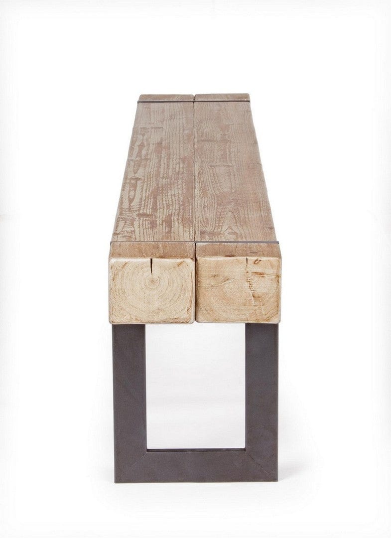 Bizzotto Panca in legno Garrett Naturale