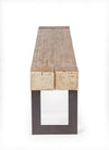 Bizzotto Panca in legno Garrett Naturale