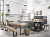 Bizzotto Panca in legno Garrett Naturale