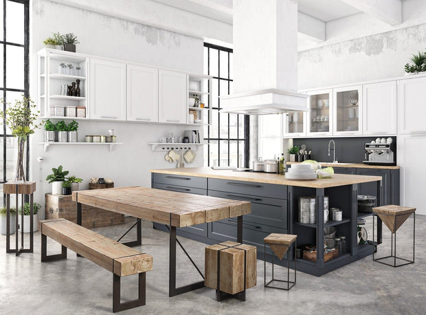 Bizzotto Panca in legno Garrett Naturale