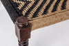 Bizzotto Panca in legno Tamil Nero