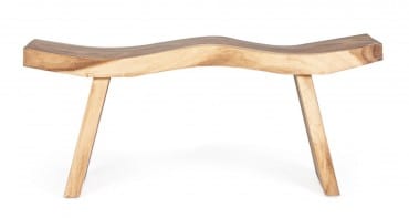 Bizzotto Panca in legno Welle Naturale