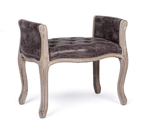 Bizzotto Panca in tessuto Diva Marrone