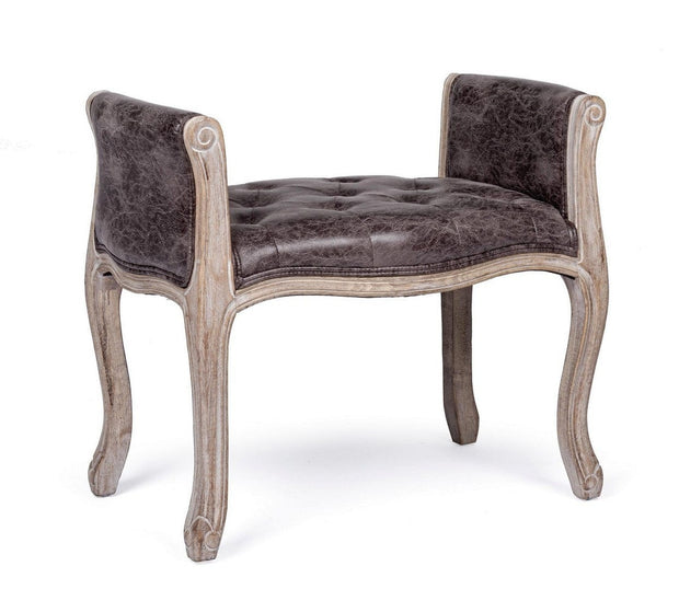 Bizzotto Panca in tessuto Diva Marrone