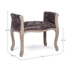 Bizzotto Panca in tessuto Diva Marrone