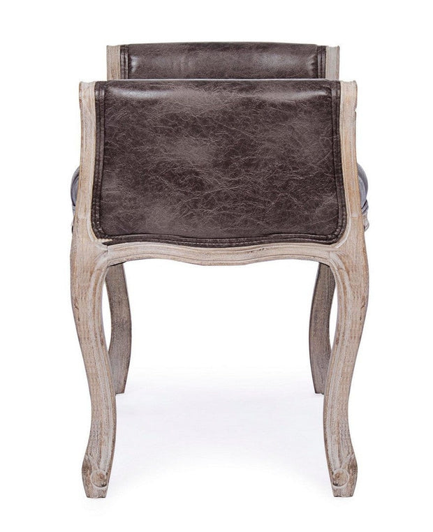 Bizzotto Panca in tessuto Diva Marrone