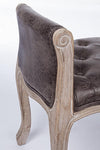 Bizzotto Panca in tessuto Diva Marrone