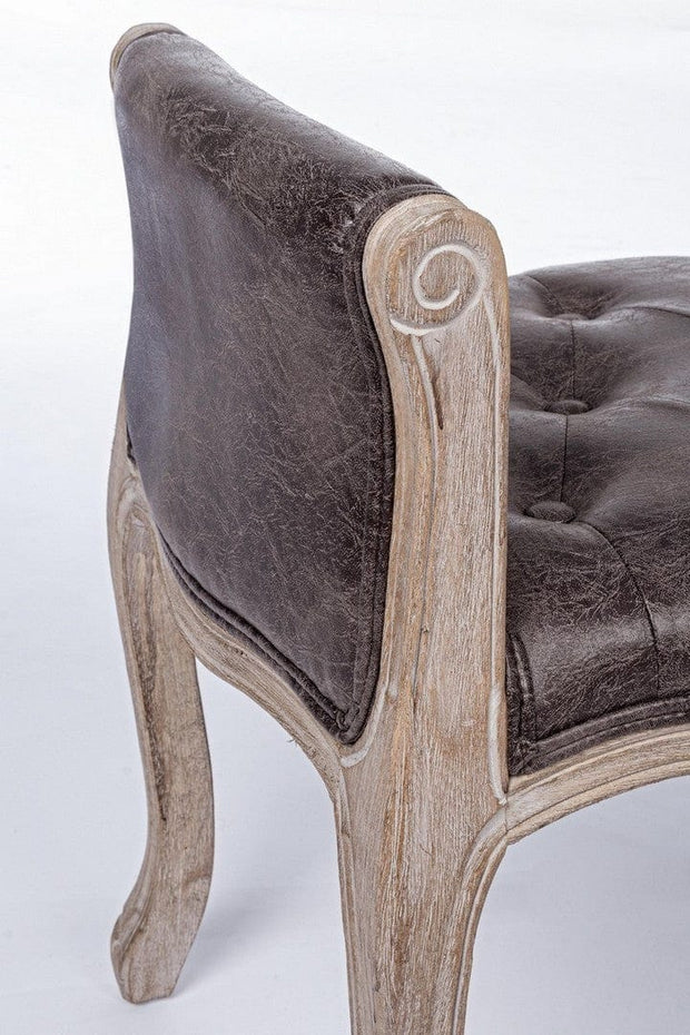 Bizzotto Panca in tessuto Diva Marrone