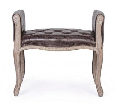 Bizzotto Panca in tessuto Diva Marrone