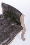 Bizzotto Panca in tessuto Diva Marrone