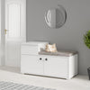 Oyo Panca in tessuto Elegant Bianco