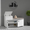 Oyo Panca in tessuto Elegant Bianco