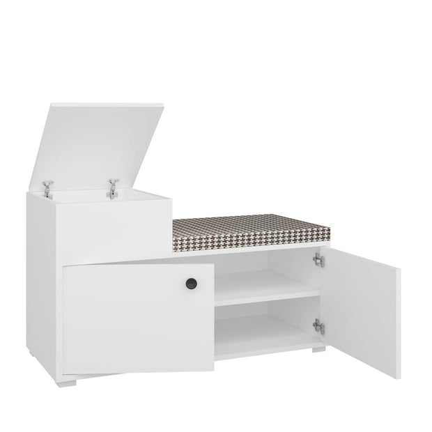 Oyo Panca in tessuto Elegant Bianco
