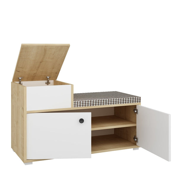 Oyo Panca in tessuto Elegant Quercia