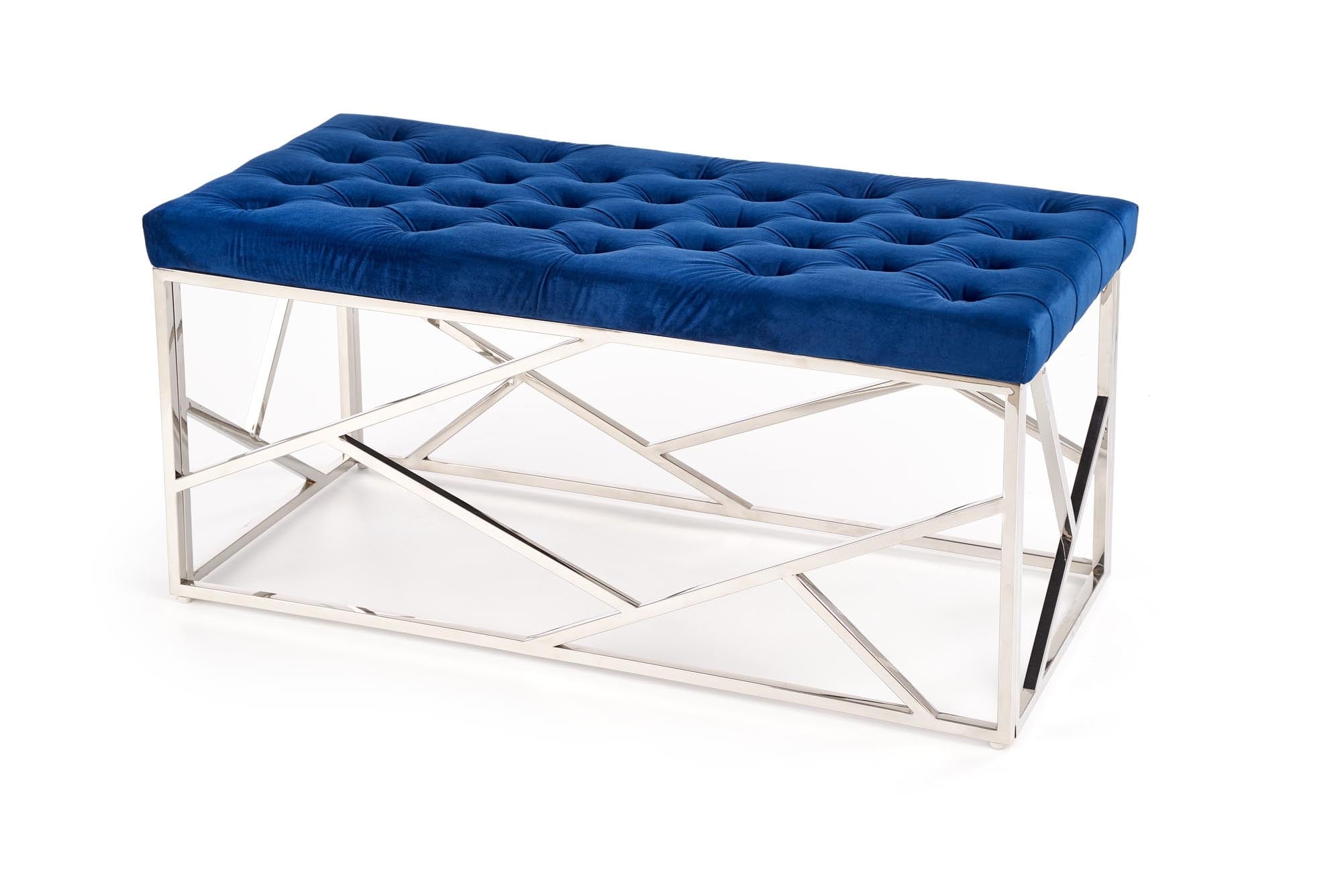 Halmar Panca in tessuto Milagro Blu