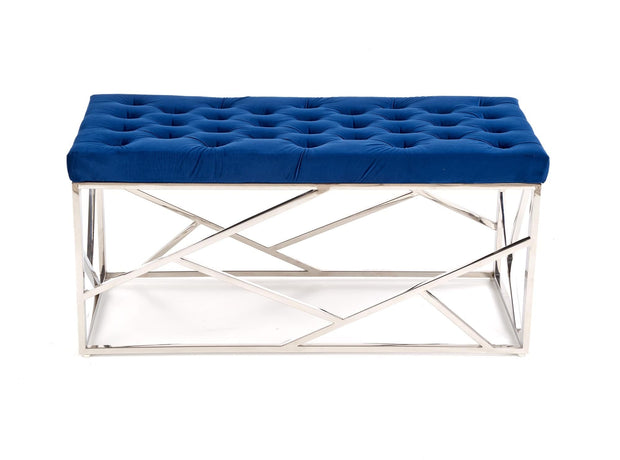 Halmar Panca in tessuto Milagro Blu