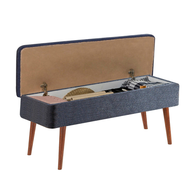 Panca in tessuto Vina 1048 Blu (2)