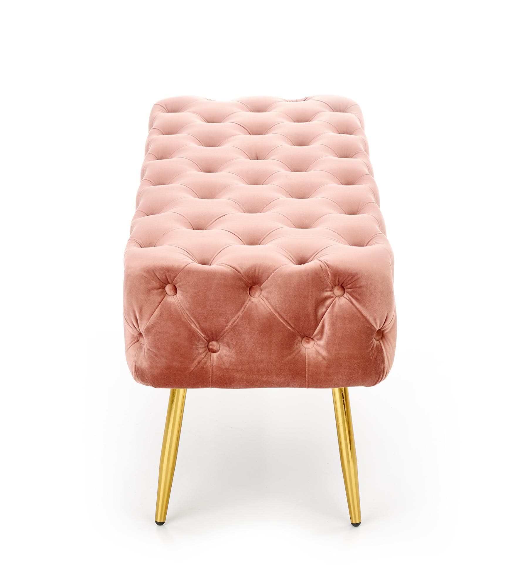 Halmar Panca in velluto Athena Rosa
