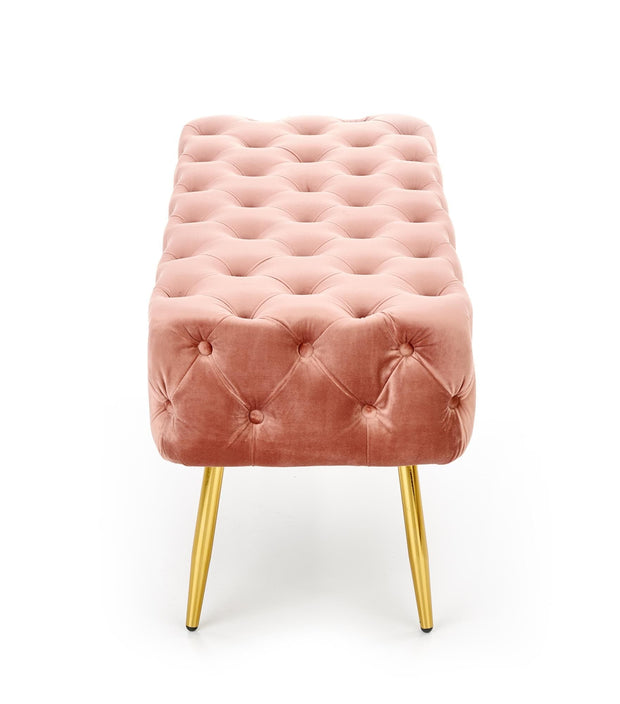 Halmar Panca in velluto Athena Rosa