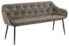 Actona Panca in velluto Brooke Beige